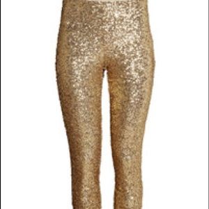 NWT H&M Gold Sequined Pants